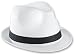 Be a Popstar Trilby by Hutshopping.de (56 cm - weiß)