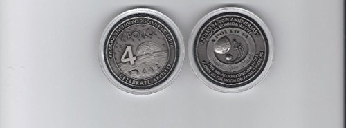 Apollo 14 40th Anniversary Medallion Contains Metal Flown to the Moon on Apollo Missions Nasa