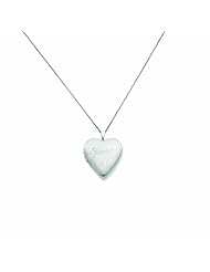 Genuine .925 Sterling Silver 20mm # 1 Grandma Heart Locket 18 3.4 Grams. 100% Satisfaction Guaranteed.