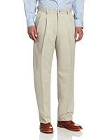 Haggar Men's Big-Tall Cool 18 Pleat-Front Pant