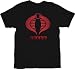 Search : G.I. Joe The Rise of Cobra Name Icon Black Adult T-shirt Tee