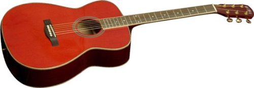 Great Divide LGM-18-RED-G Orchestra Acoustic Guitar