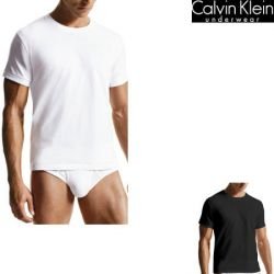 Calvin Klein 3 Stk. BASIC T-SHIRT Baumwolle weiss, 
