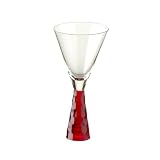 Review Artland  / Set of 2 Prescott Wine Glasses - Red