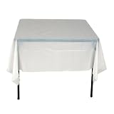 70 Inch Round Reusable Plastic Tablecloth