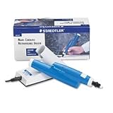 Staedtler 527-01 Cordless Rechargeable Eraser w/Recharging Stand, Charger Pack & 2 Eraser Strips