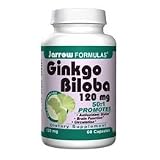 Jarrow Ginkgo Biloba 120 mg, 60 caps