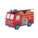 Fire Engine Toy Box Trunk On Wheels
