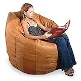 Leather beanbag couch,  Caress  (single)