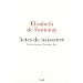 Actes de naissance