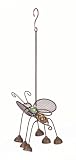 Hayes 88992 18-Inch Bumbles Rain Bell, Antique Copper and Iridescent Green