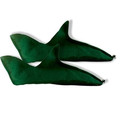 Felt Elf Shoes Costume Accessory