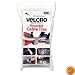 Velcro Reusable Self-Gripping Cable Ties, 0.5 Inches x 8 Inches Long, Black, 100 Ties per Pack (91140)