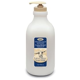 Canus Goat's Milk Foaming Milk Bath, 33.6-Ounce Pump (Pack of 2)