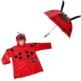 Western Chief Kids Ladybug Raincoat & Umbrella