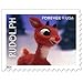 Rudolph the Red-Nosed Reindeer USPS Forever Stamps, Book of 20