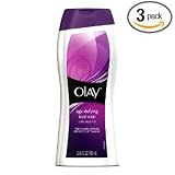 Olay Body Age Defying Body Wash with Vitamin E, 23.6 Ounce (Pack of 3) (Packaging May Vary)