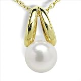 Unicorn Japanese Akoya Cultured Pearl Pendant