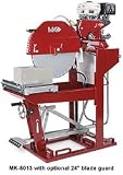 MK Diamond 158935-24 MK-5009-G Masonry Wet Brick Paver Block Saw- with 14 inch Blade Guard