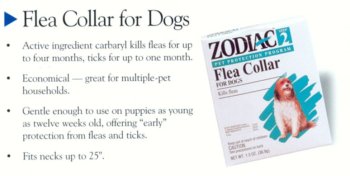 Farnam Pet Zodiac Flea Collar for Dogs - Part #: 44870