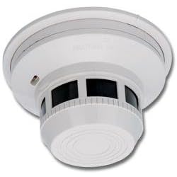 Side View Smoke Detector - Color Three Wired Cameras