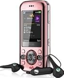 New Unlocked Sony Ericsson W395 W395i Sanrio Walkman Quadband GSM Phone with 2.0 MP Camera and Video calling (Pink) -International phone