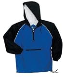 NEW Sport-Tek - Colorblock Anorak Royal/Black-M