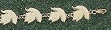 Michigan State Spartans Spartan Head 7.5 Bracelet - 14KT Gold Jewelry