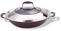 Anolon Advanced 14-Inch Covered Wok with Glass Lid