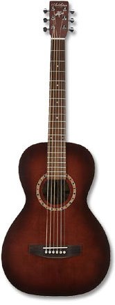 MusicalInstruments: Art & Lutherie Ami Spruce Burgundy Acoustic Guitar