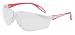 AO Safety Indoor Safety Glasses with Red Temples #97342