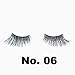 Model 21 False Eyelashes No. 06, 10 Pairs