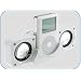iTALKonline Portable Stereo Speakers For iPod 3G, iPod 4G, iPod Color, iPod Mini, iPod Nano, iPod Photo, iPod Shuffle, iPod Video, iPod Nano 2nd Generation with Mains Adapter - WHITE