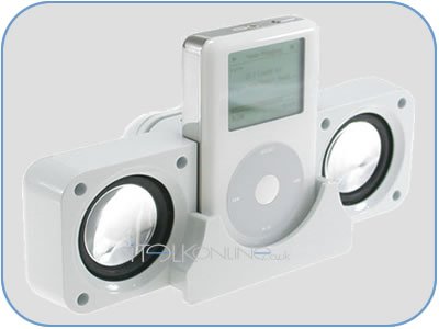 Buy iTALKonline Portable Stereo Speakers For iPod 3G, iPod 4G, iPod Color, iPod Mini, iPod Nano, iPod Photo, iPod Shuffle, iPod Video, iPod Nano 2nd Generation with Mains Adapter - WHITE online at Discounted New and Used prices. Delivered to your door with Childrens Toyshop.com
