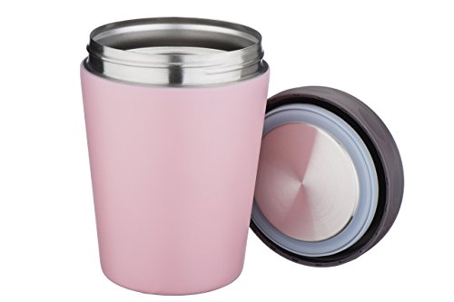 MIRA Lunch Jar, Vacuum Insulated, Stainless Steel, 15oz, Pink