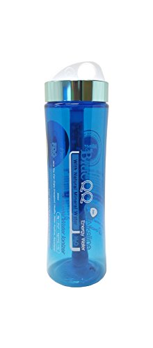 BlueQQ FDA Certified Premium Alkaline Mineral Water Ionizer Water Bottles, Cartridge system providing minerals such as Calcium, Magnesium, and Zinc