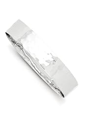 Sterling Silver Hammered Bangle, Best Quality Free Gift Box Satisfaction Guaranteed