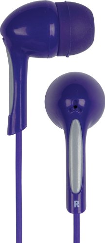 RCA HP58PR 10mm In-Ear Buds (Purple)