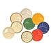 Food Service Round Compartment Lunch Plate, 10-1/4" 3-Compartment Plate, Rainforest Green