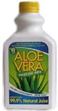 Aloe Vera Inner Leaf Natural Gel Juice Drink 1litre 99.9% Pure Aloe Vera