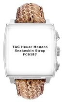 NEW TAG HEUER MONACO MANUFACTURER STRAP FC6187