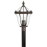 Hinkley Lighting 2441 San Clemente 3 Light Post Mount Lighting Fixture