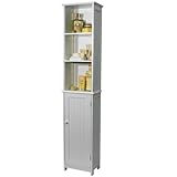 AMERICAN COTTAGE - Hochschrank Badschrank - Weiss