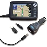 Covertec CCS76 GPS Car Charger Kit for TomTom, Garmin, Navman, Mitac, Navman, Qtek, ViaMichelin GPS