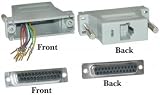 DB25 Female / RJ45, Color Gray