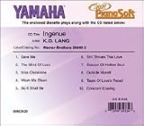 Smart Pianosoft 3.5 Diskette Ingenue K. D. Lang