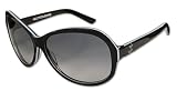 Tres Noir Optics NEUTRON BOMB Sunglasses SHINY BLACK+BLUE STRIPE FRAMES SMOKE GRADIENT CR39... by Tres Noir