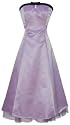 50's Strapless Satin Formal Bridesmaid Holiday Prom Dress