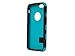 ULAK iPhone 6S Case, iPhone 6 Case, Shock-Absorbing Case with Hybrid 3in1 Soft Silicone + Hard PC Cover for Apple iPhone 6/6S 4.7 Inch Device (Black/Blue)