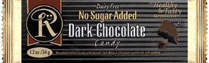 Box of 12 No Sugar Added Dark Chocolate Bars - Low Carb Chocolate From Ross Chocolates